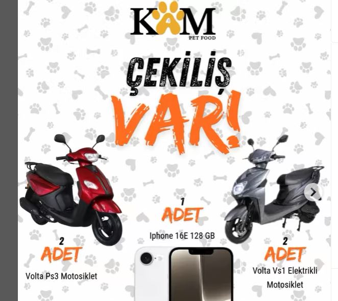 KAM Pet Food Gıda Çekiliş Sonuçları KAM Pet Food Gıda Çekiliş Sonuçları