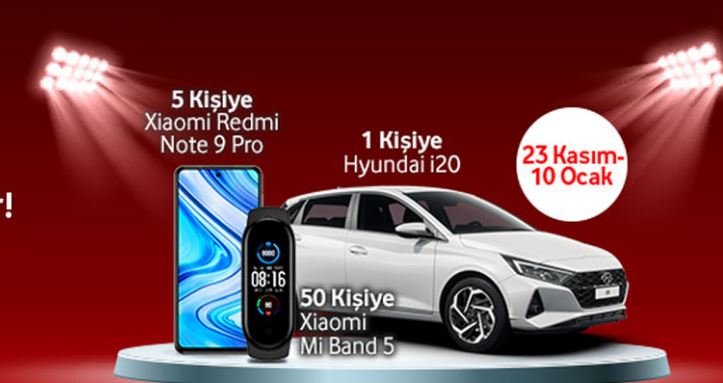 Vodafone Hyundai Çekilişi Sonucu
