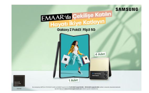 Emaar AVM Samsung Galaxy Çekilişi Sonucu