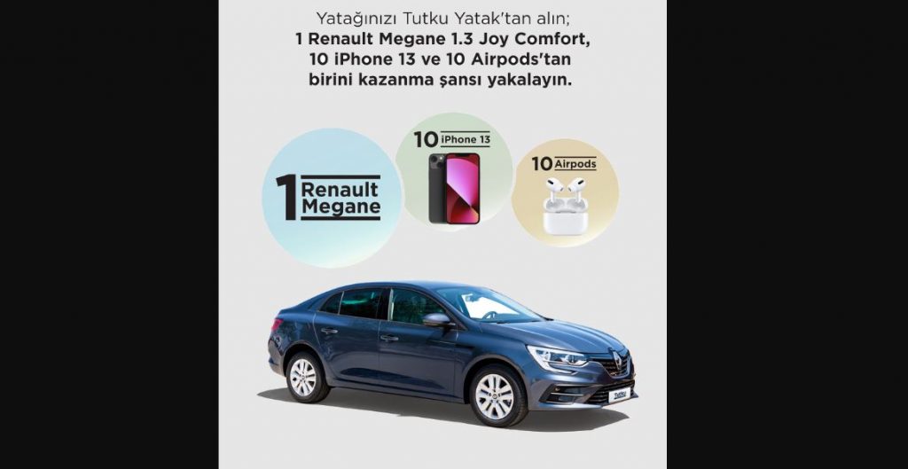 Tutku Yatak Renault Çekilişi