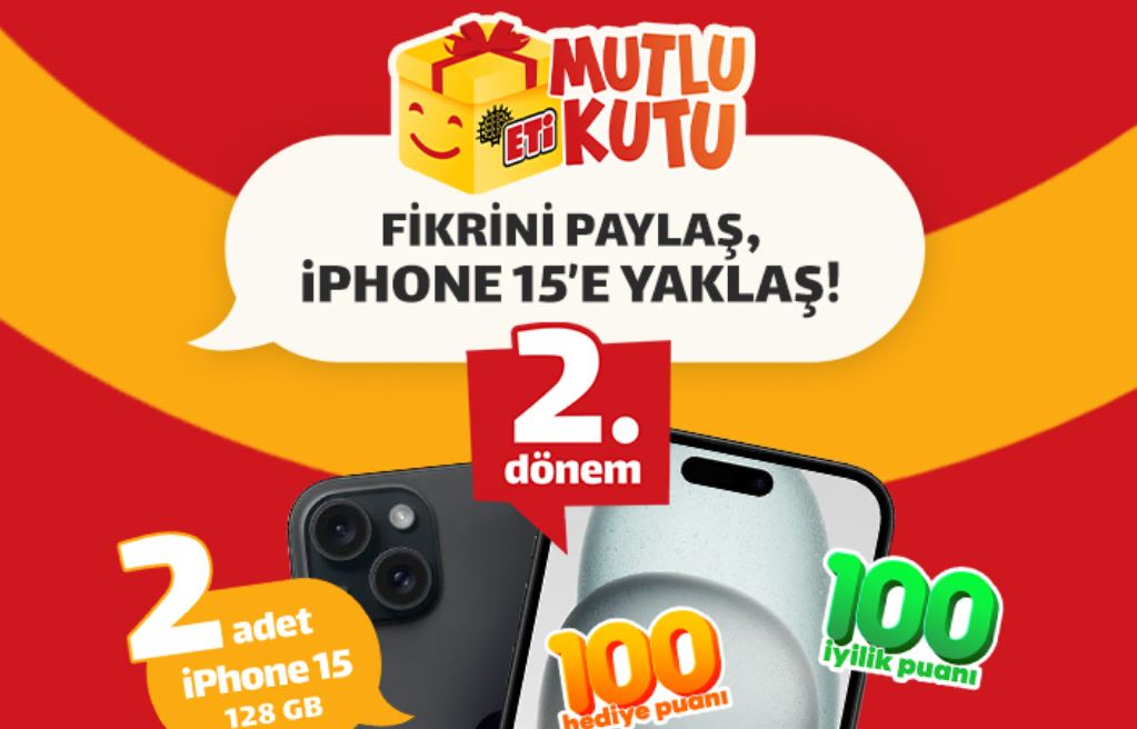 ETİ Mutlu Kutu 1. dönem çekiliş sonuçları ETİ Mutlu Kutu 1. dönem çekiliş sonuçları