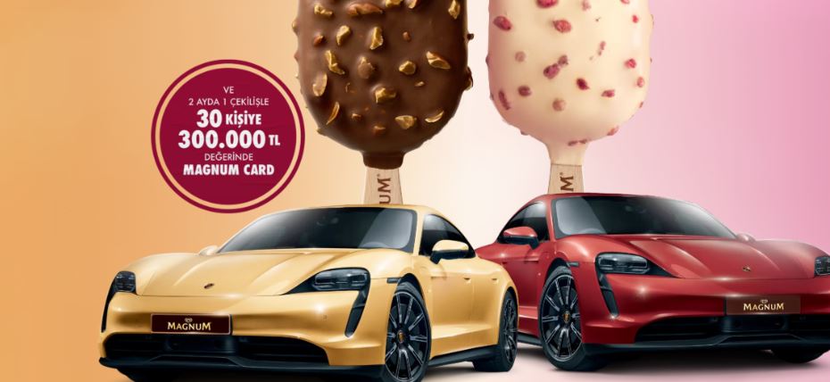 Magnum Porsche Taycan Çekiliş Sonuçları Magnum Card Param Hediye Kartı Çekiliş Sonuçları