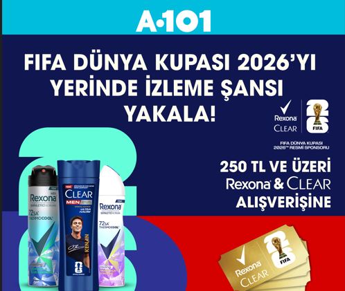 A101 Dünya Kupası Seyahati Çekilişi A101 Dünya Kupası Seyahati Çekilişi