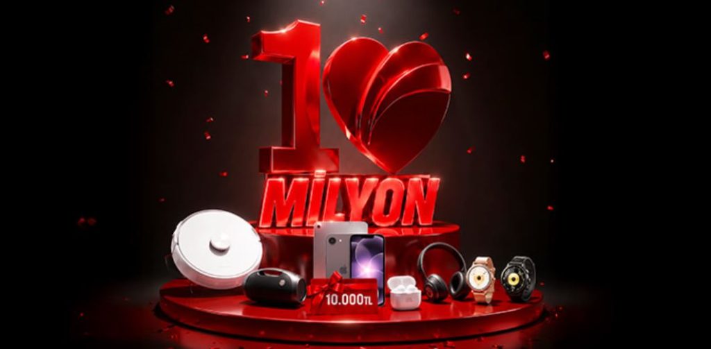 MediaMarkt CLUB 10 milyon Üye Çekilişi